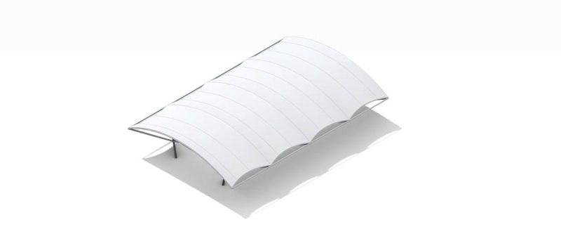 cubierta tensada PVC Arco2